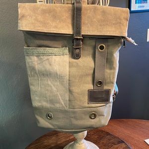 SOLD SOLD SOLD Recycled Military Tent Backpack